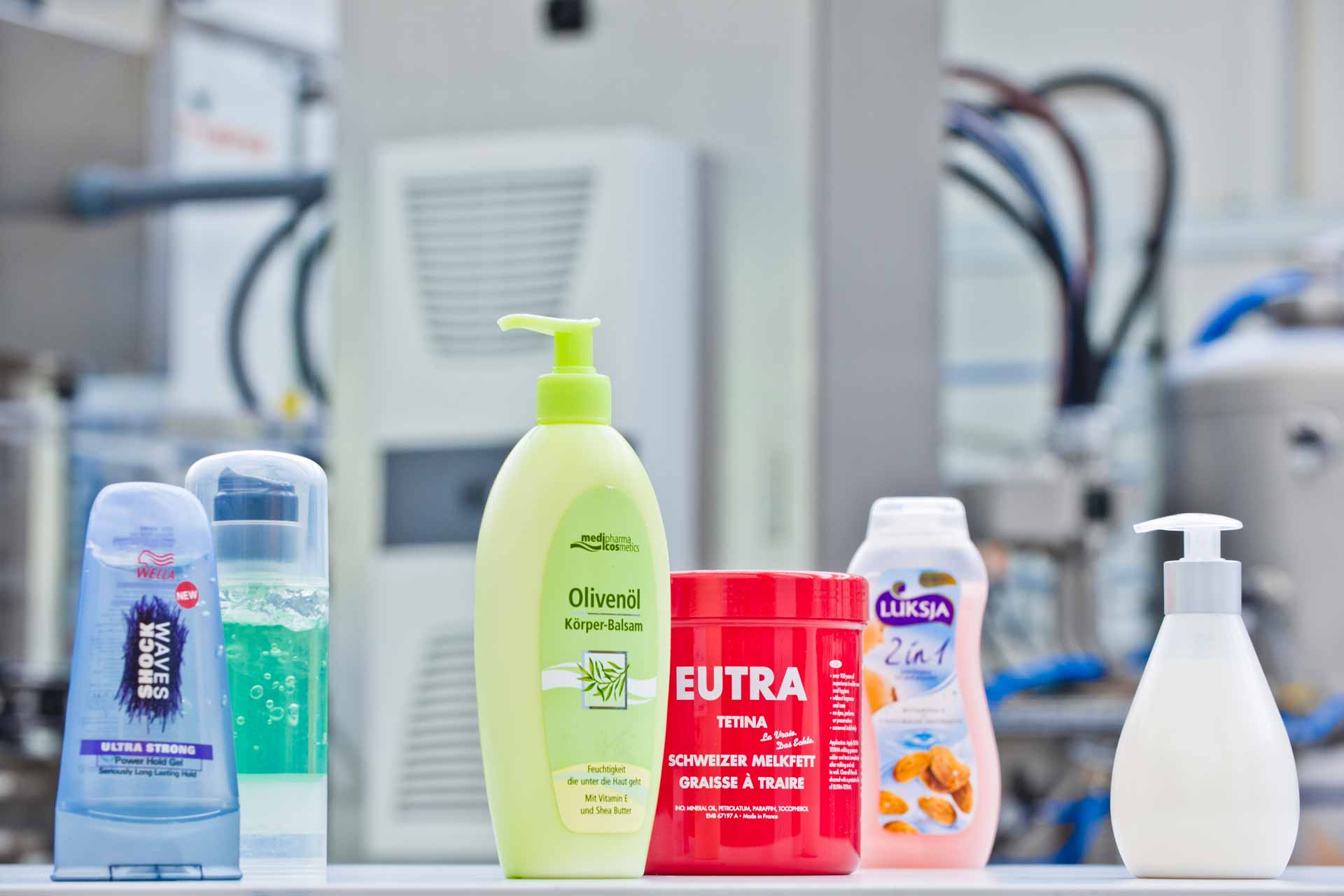 BREITNER Packaging machines for cosmetic products